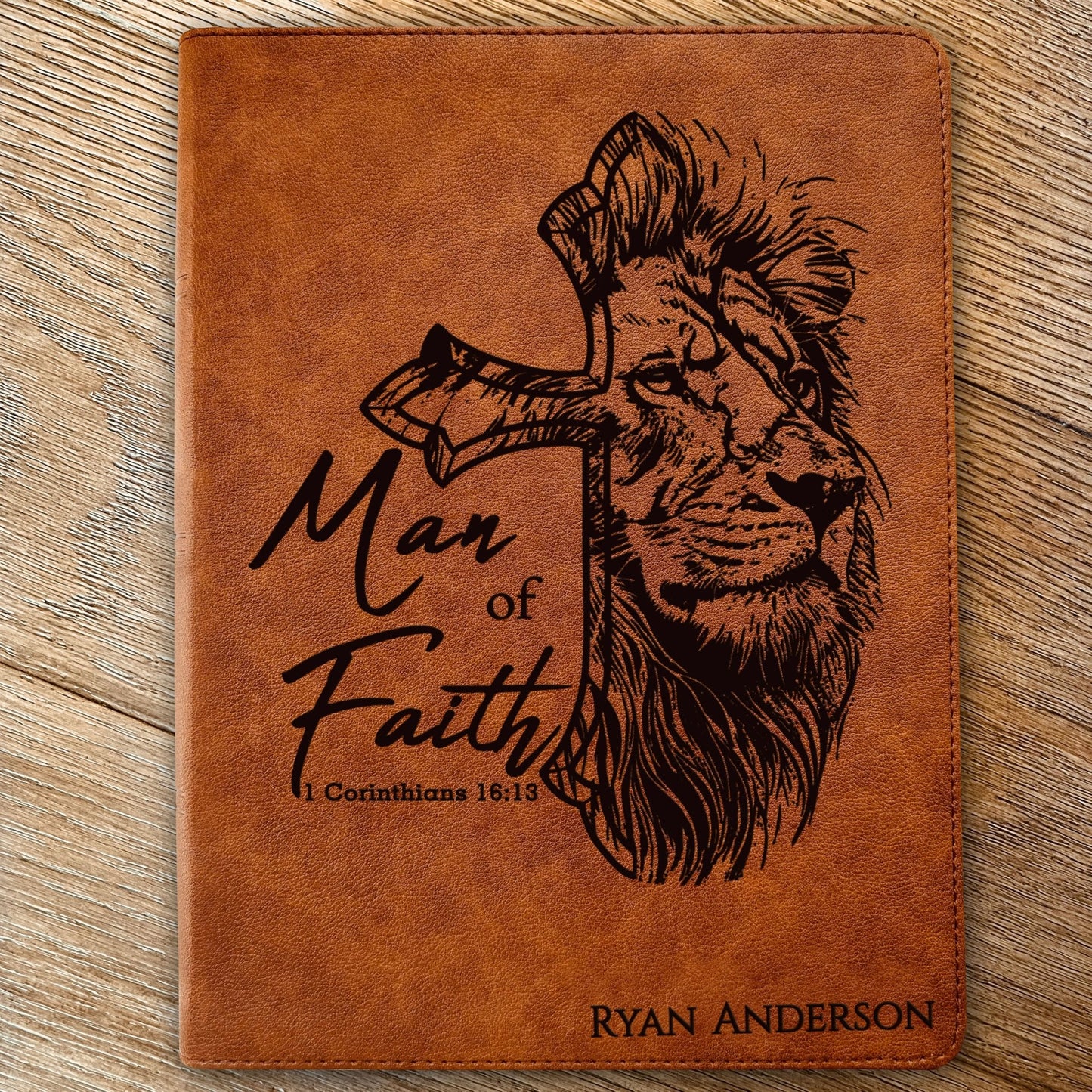 Personalized Bible for Men, CSB Wide - Margin Bible, Customized Bible for Men Name Engraved, Christian Standard Bible, Bibles for men, gifts for men - Religious Books - Aylev
