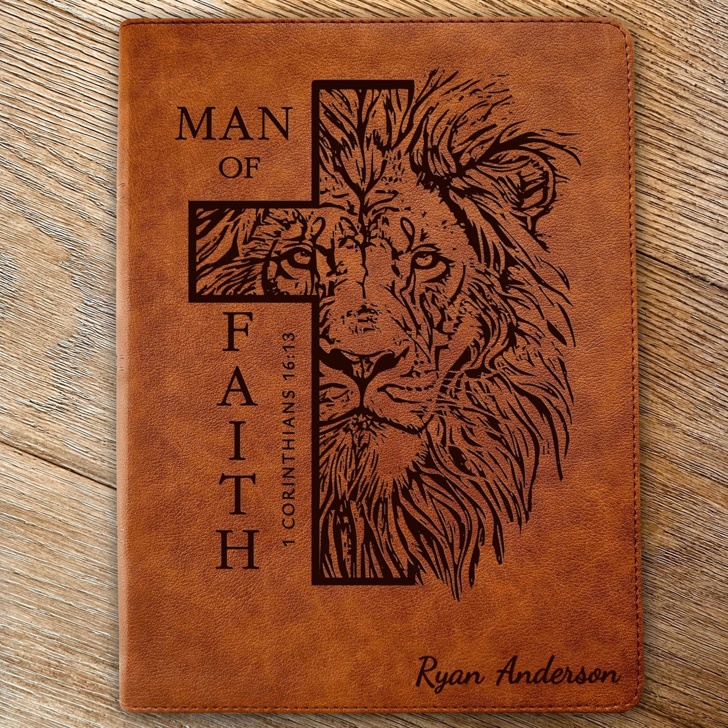 Personalized Bible for Men, CSB Wide - Margin Bible, Customized Bible for Men Name Engraved, Christian Standard Bible, Bibles for men, gifts for men - Religious Books - Aylev
