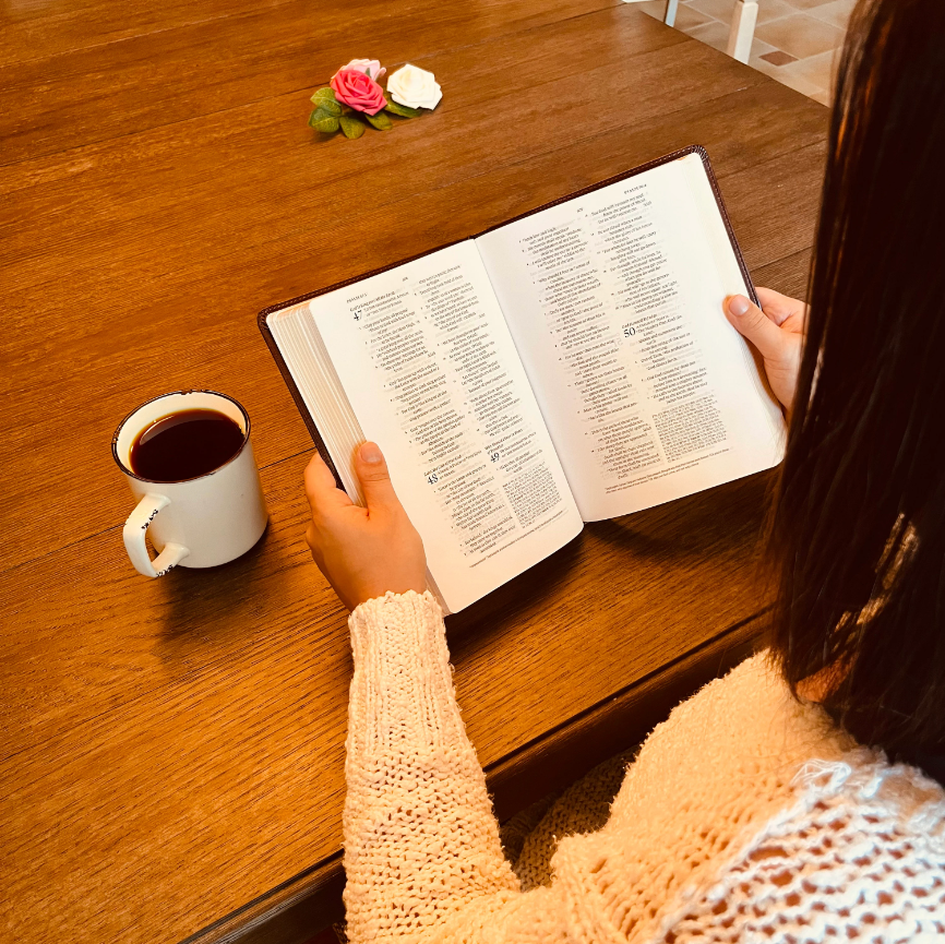 Personalized ESV Bible with Name Engraved, ESV Wide Margin Holy Bible, Custom Bible Engraved Name, English Standard Version Christian Gifts - Aylev