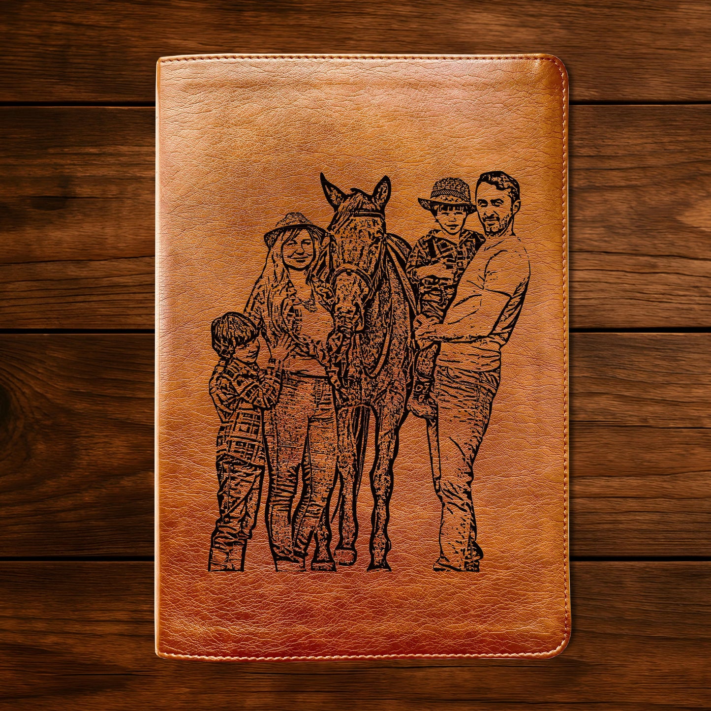 Personalized NLT Large Print Bible, Your Photo Engraved, Custom Bible Gift, Filament Enabled, Christian Gifts, Baptism Gifts, Wedding Gifts