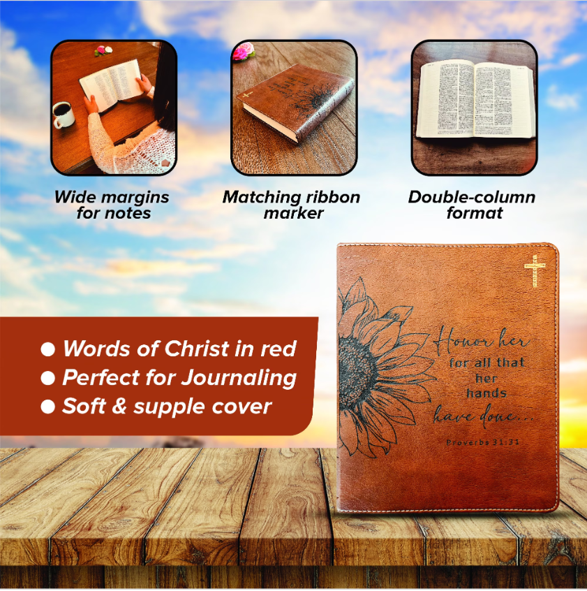 Custom NIV Journaling Bible, NIV Journaling Bible, Custom Engraved New International Version, Christian Gifts, Baptism Gifts, NIV Bible Women - Religious Books - Aylev