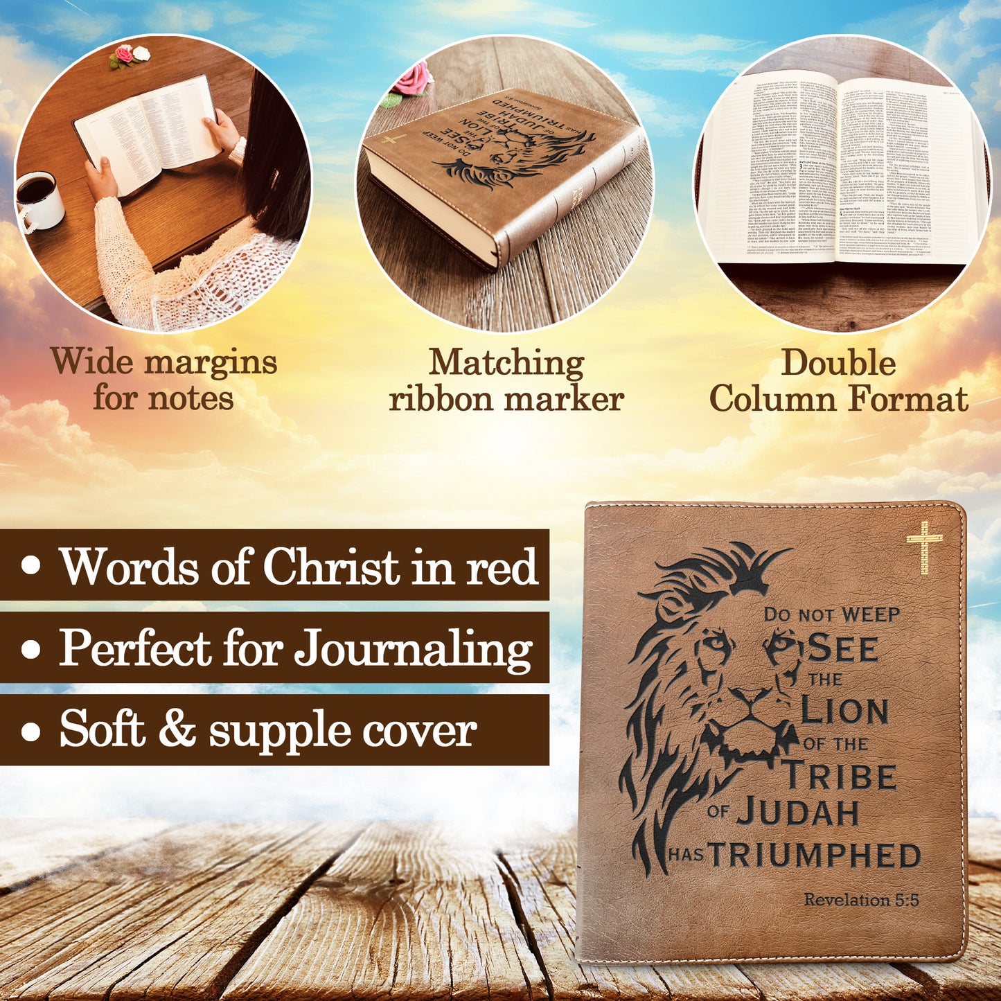 Personalized NIV Bible: Create Your Own Custom Engraved Design with a Designer, Comfort Print Journaling New International Version Holy Bible - Aylev