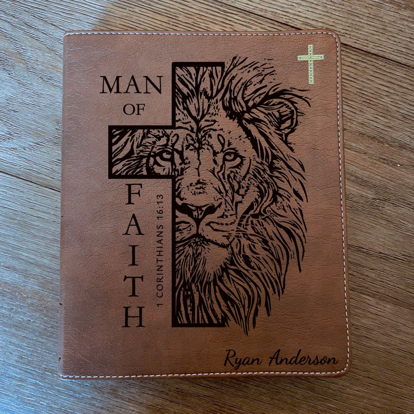 Personalized Bible for Men, NIV Journaling Bible, Customized Bible for Men Name Engraved, New International Version, Bibles for men, bible gifts for men - Religious Books - Aylev