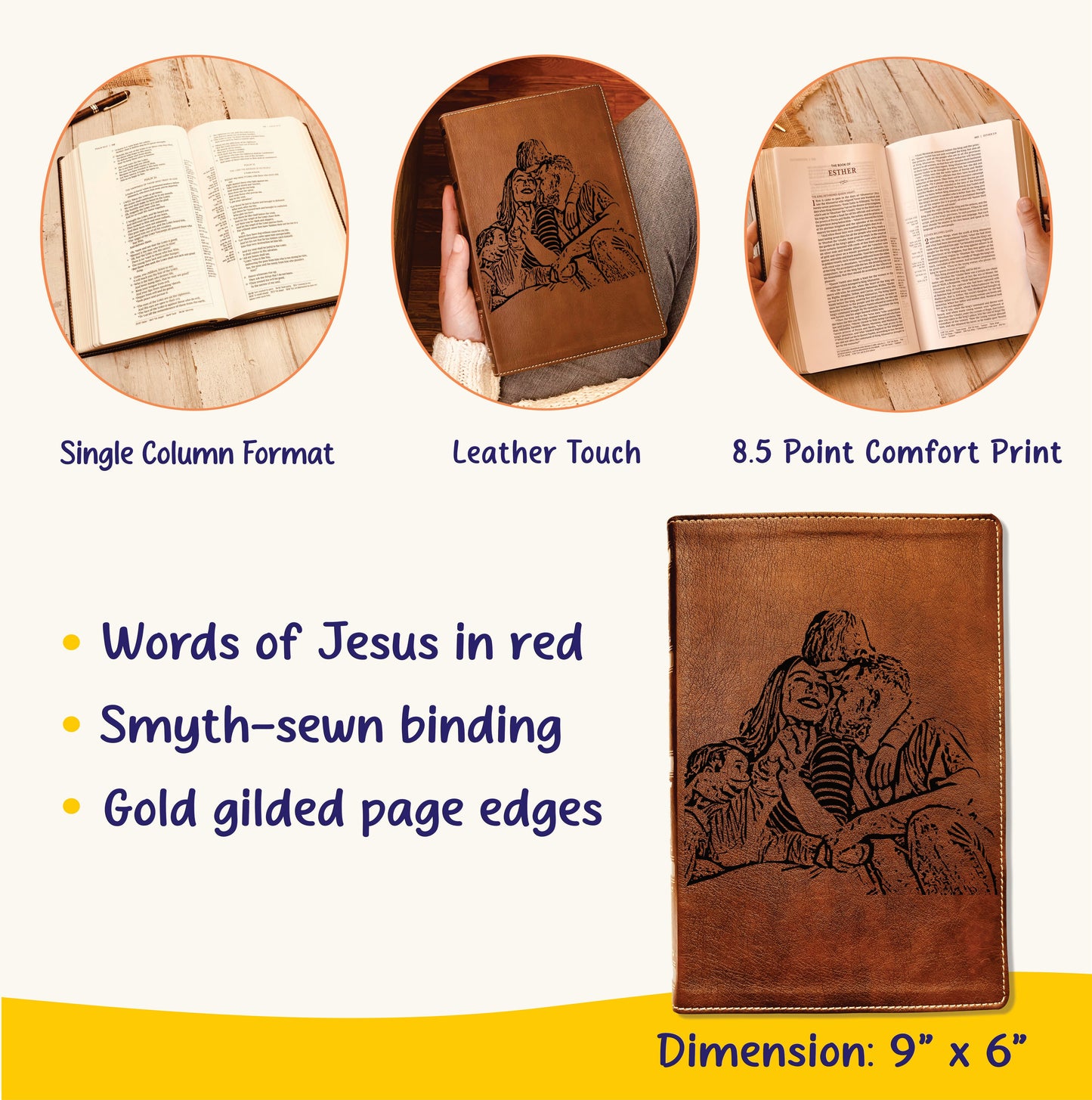 Personalized NKJV Wide Margin Bible, Photo Engraved Cover, Custom Bible for Note Taking, Christian Gift, Baptism Gift, Custom Engraved Bible