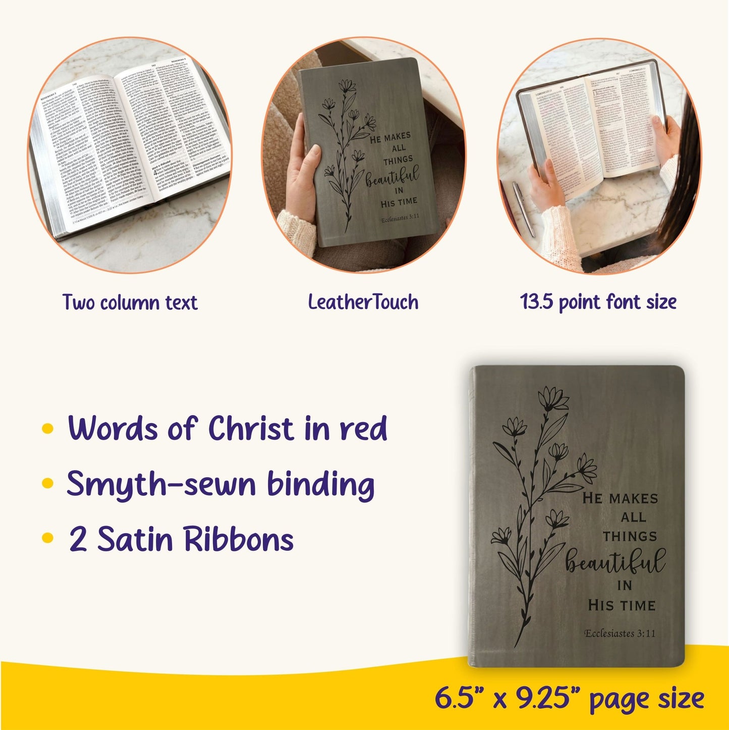 Personalized NASB Bible: Create Your Own Custom Engraved Design with a Designer, Giant Print, Red Letter, New American Standard Holy Bible - Religious Books - Aylev