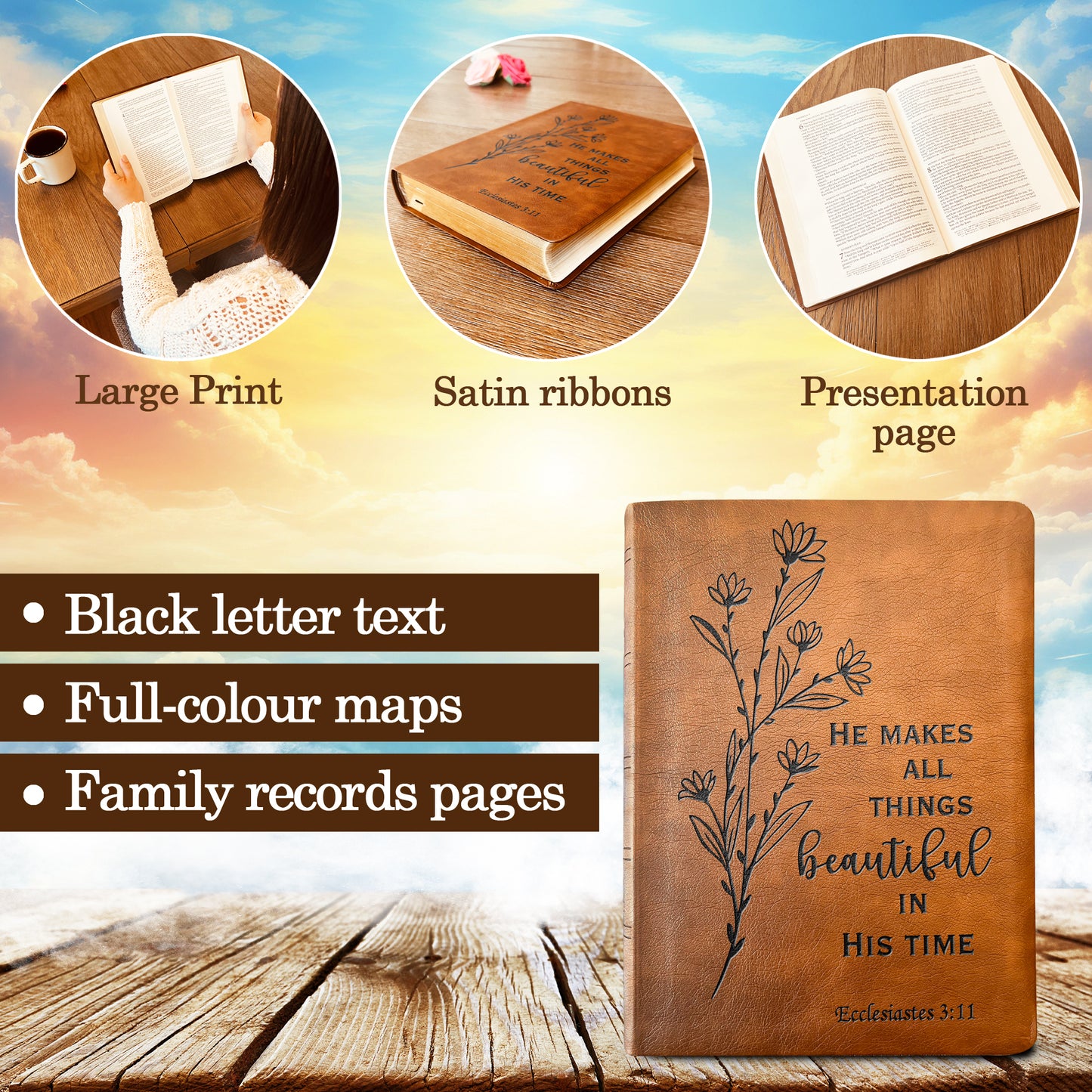 Personalized NASB Bible: Create Your Own Custom Engrave Design with a Designer, Wide-Margin Reference Bible, New American Standard Bible - Aylev