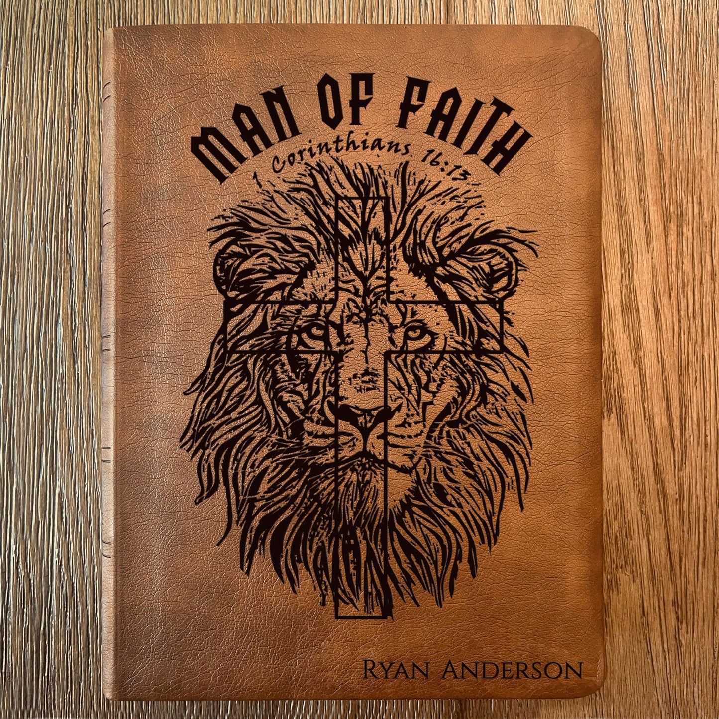 Personalized Bible for Men, NASB Wide Margin, Custom Bible for Men Name Engraved, New American Standard, Bibles for men, Bible gifts for men - Religious Books - Aylev