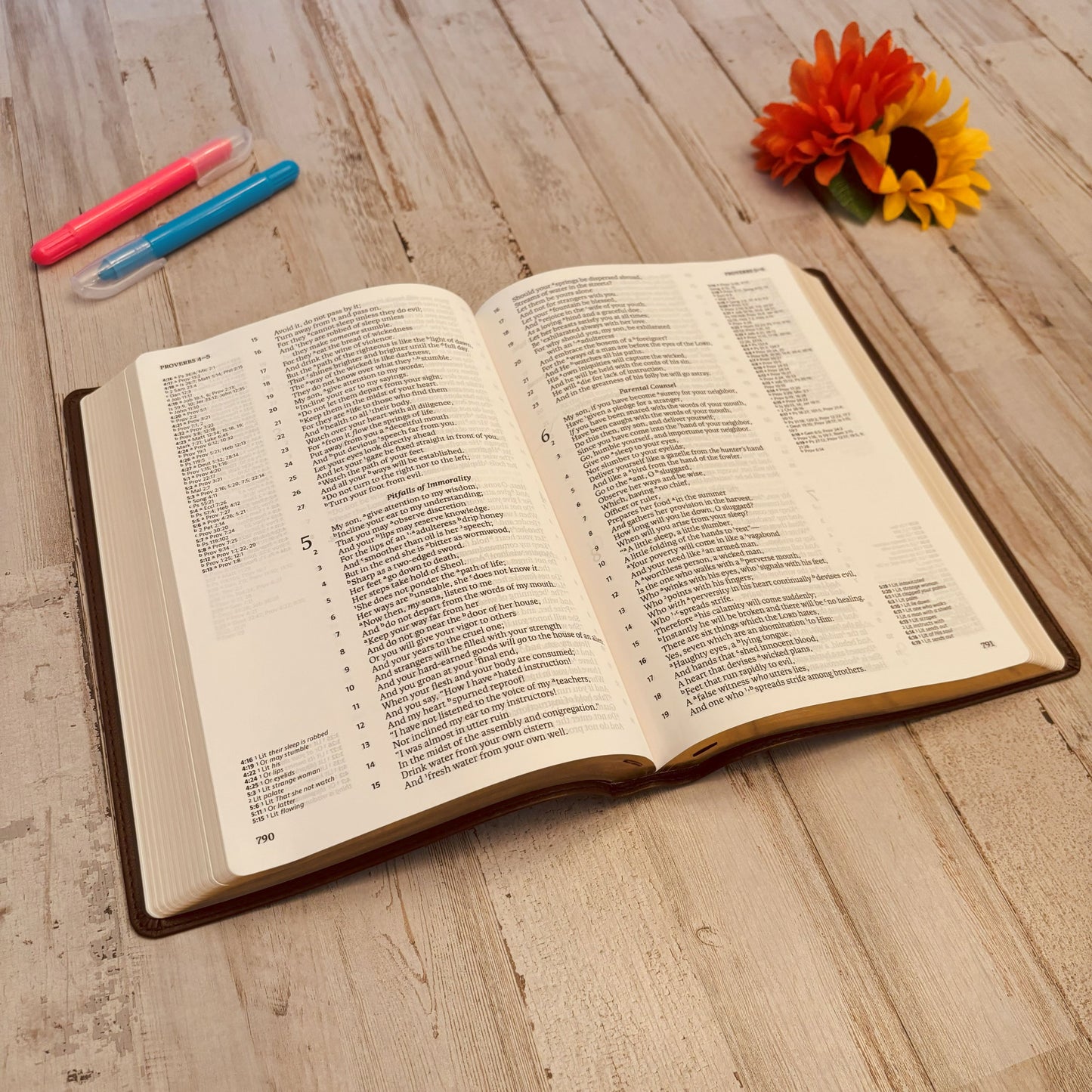 Personalized NASB 1995 Bible with name Engraved, NASB Side-Column Reference Bible, Custom Bible With Engraved Name NASB 1995 Christian Gifts