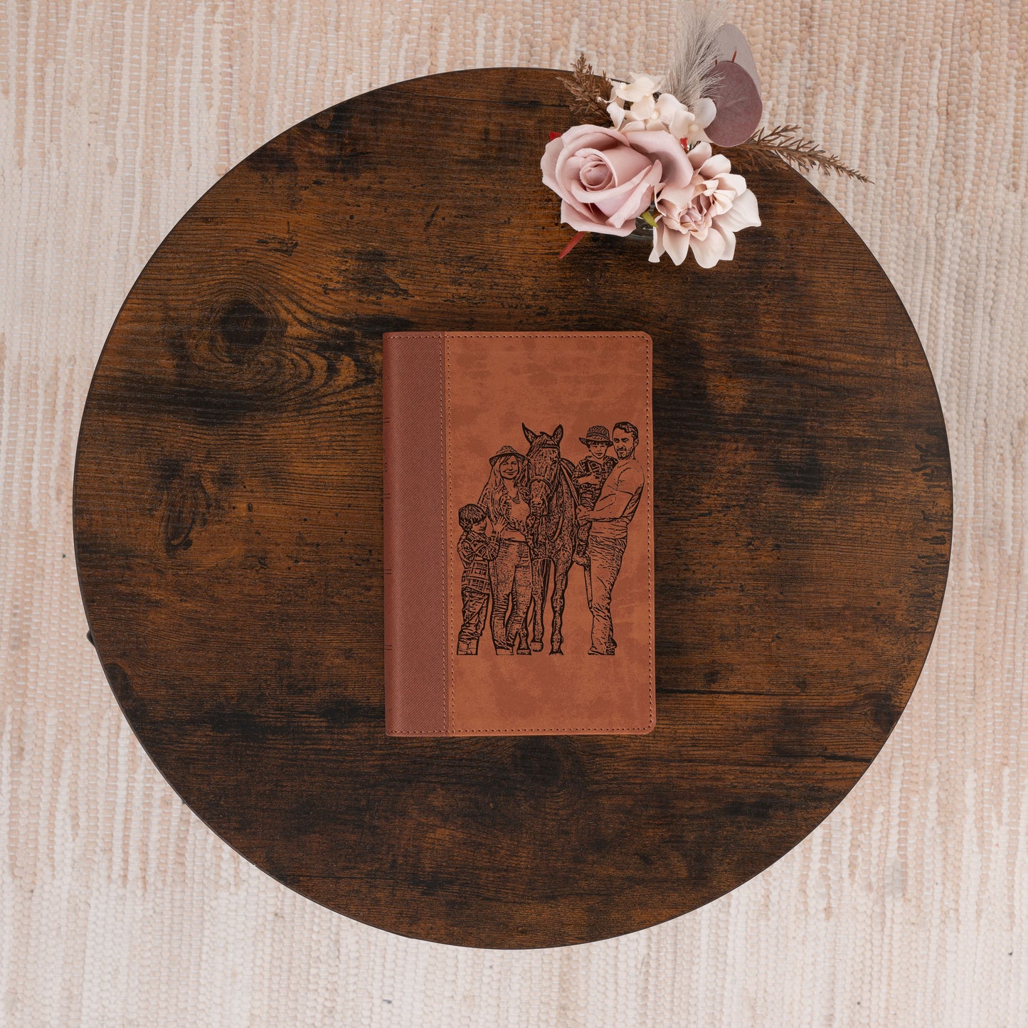 Personalized NIV Large Print Bible, Your Photo Engraved, New International Version Custom Engraved Bible, Christian Gifts, Baptism Gifts