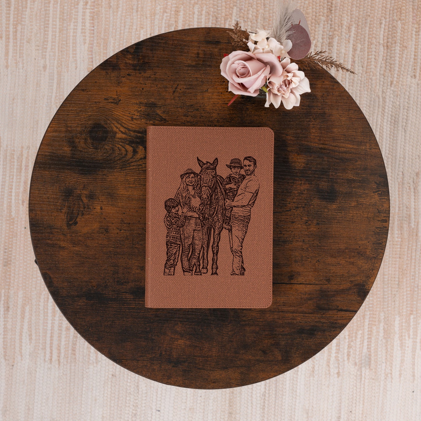 Personalized NASB Thinline Passaggio Bible, Your Photo Engraved, New American Standard Custom Engraved Bible, Christian Gifts, Baptism Gift