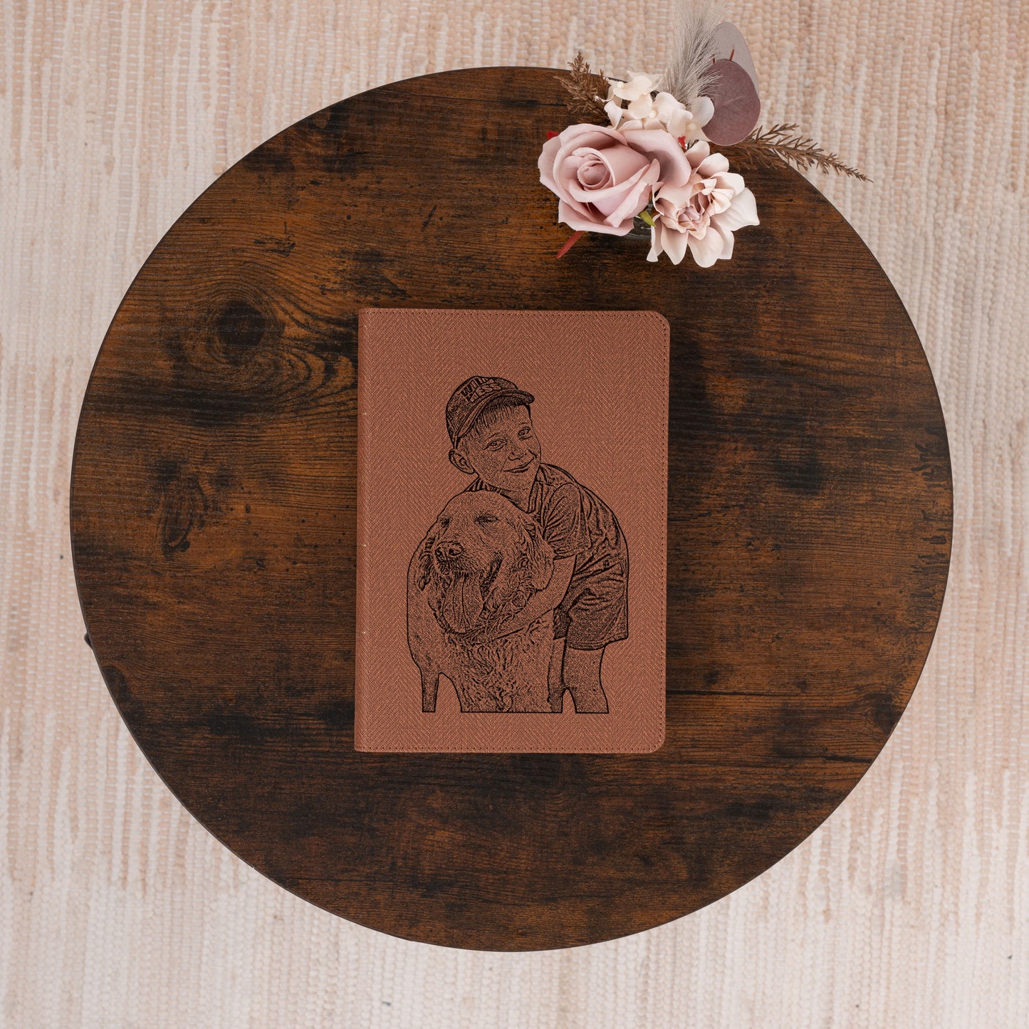 Personalized NASB Thineline Passaggio Bible, Your Photo Engraved, New American Standard Custom Engraved Bible, Christian Gifts, Baptism Gift