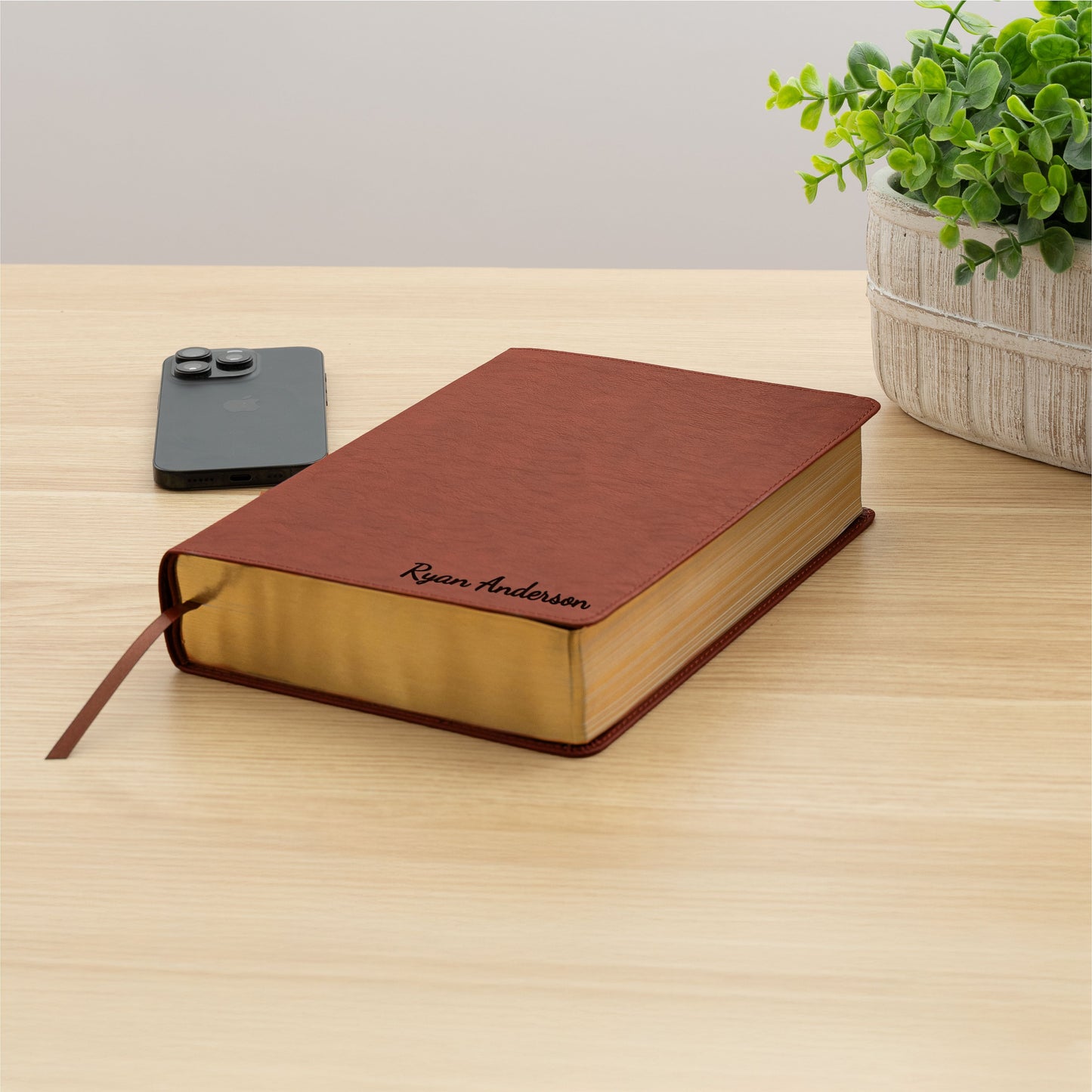 Personalized ESV Bible with Name Engraved, ESV Men's Study Bible, Custom Bible Name Engraved, English Standard Holy Bible, Baptism Gifts