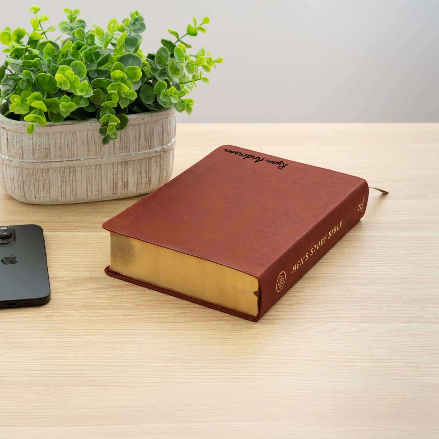 Personalized ESV Bible with Name Engraved, ESV Men's Study Bible, Custom Bible Name Engraved, English Standard Holy Bible, Baptism Gifts