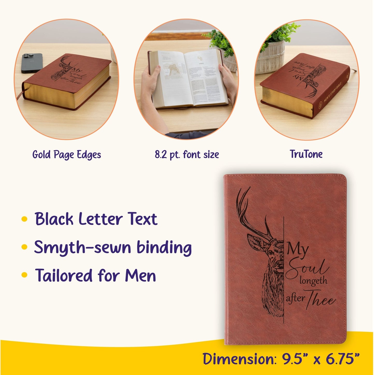 Personalized ESV Men's Study Bible: Create Your Own Custom Engraved Design with a Designer, English Standard Version, Gifts for him - Religious Books - Aylev