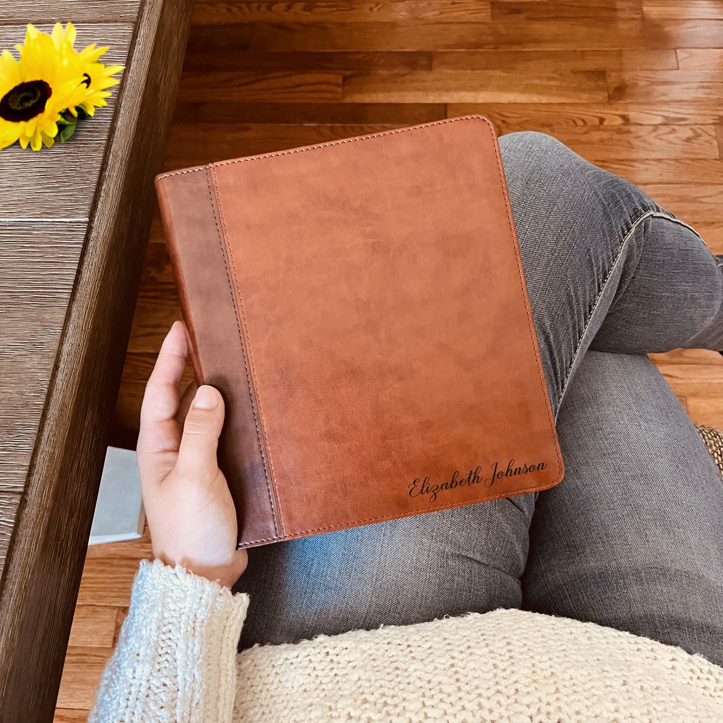 Personalized ESV Bible with Name Engraved, ESV Journaling Study Bible, Custom Bible Engraved Name, English Standard Version Christian Gifts