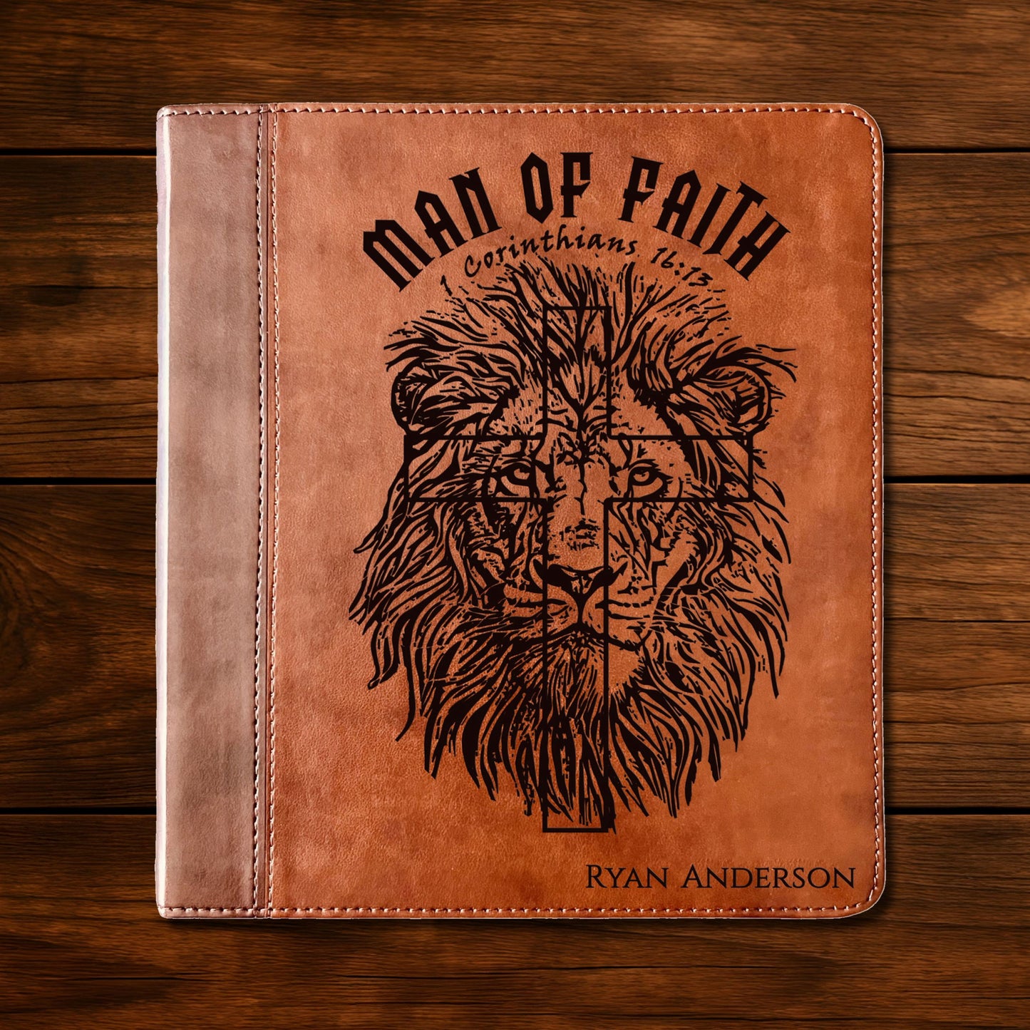 Personalized Bible for Men, ESV Journaling Study Bible, Custom Bible Name Engraved, English Standard Version, Bible for men, Bible gifts for men