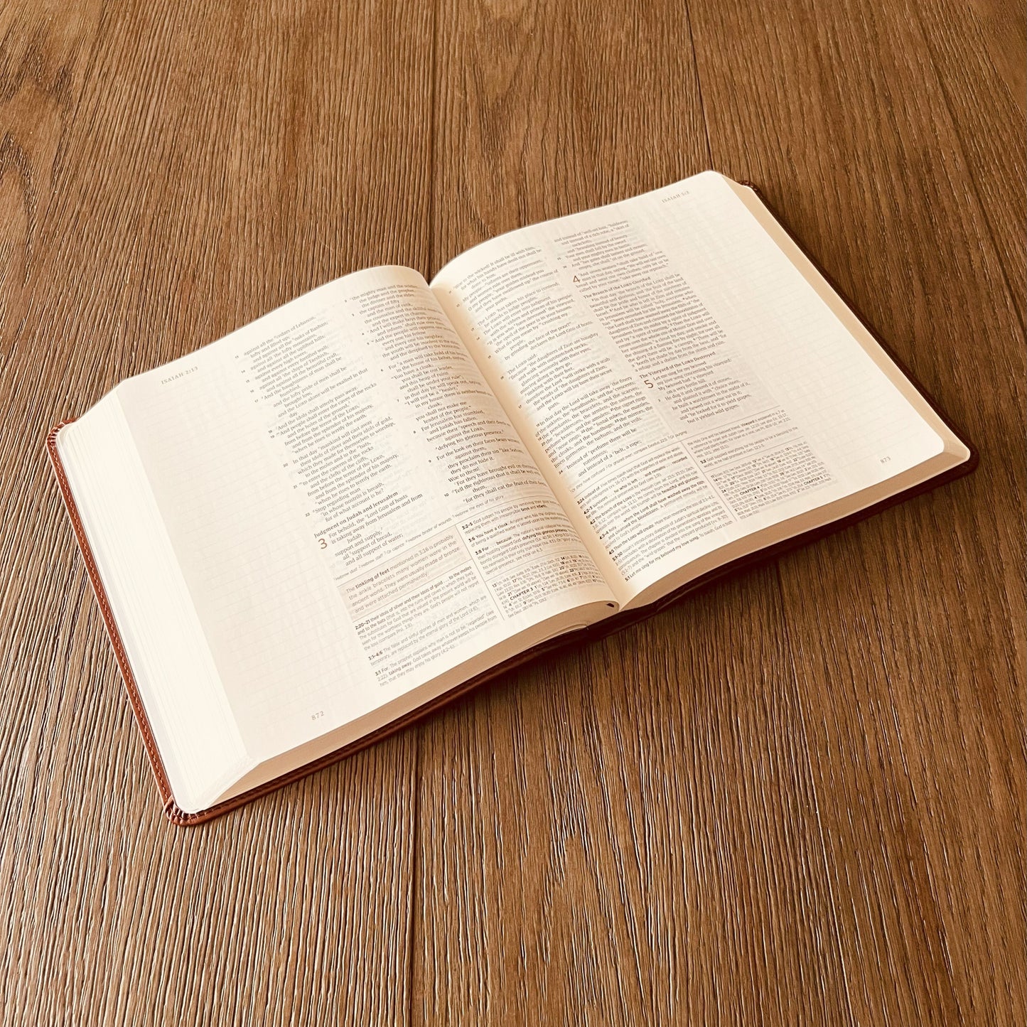 Personalized ESV Journaling Study Bible, Photo Engraved Cover, Wide Margin Bible for Note Taking, Christian Gift, Custom Engraved Bible