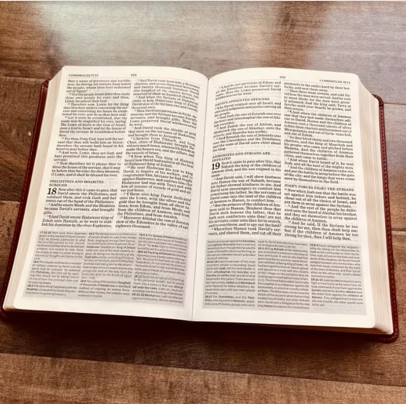 Personalized Family Bible | Custom KJV Family Tree Study Bible | Engraved Bible Wedding Bible Christian Gifts Family Bible for Wedding - Aylev