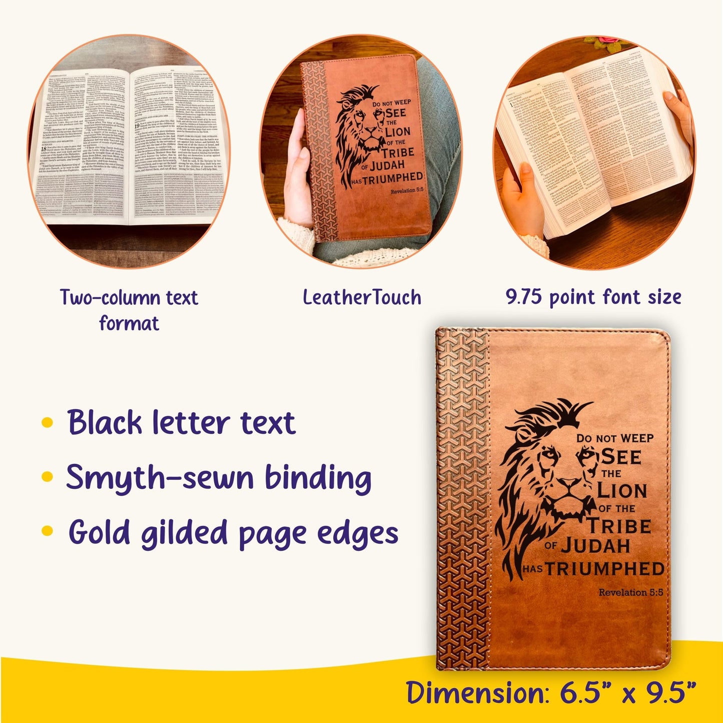 Personalized KJV Bible: Create Your Own Custom Engraved Design with a Designer, Everyday Study Bible, Christian Gifts, Baptism Gifts - Religious Books - Aylev