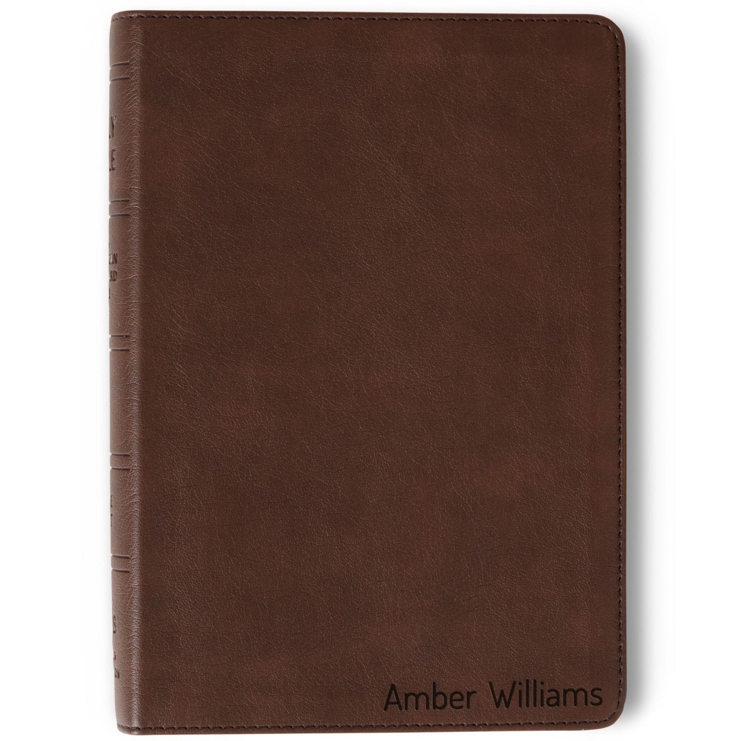 Personalized NASB Bible with Name Engraved, Large Print Compact Bible, Custom Bible Engraved Name, New American Standard Bible, Baptism Gift - Religious Books - Aylev