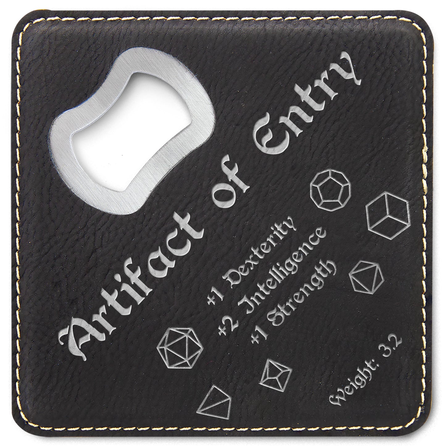 Dungeons and Dragons Artifact of Entry DnD Coaster Bottle Opener | DnD Gift for Men | Dungeon Master Gift | DnD Stuff | D&D Gifts - Aylev