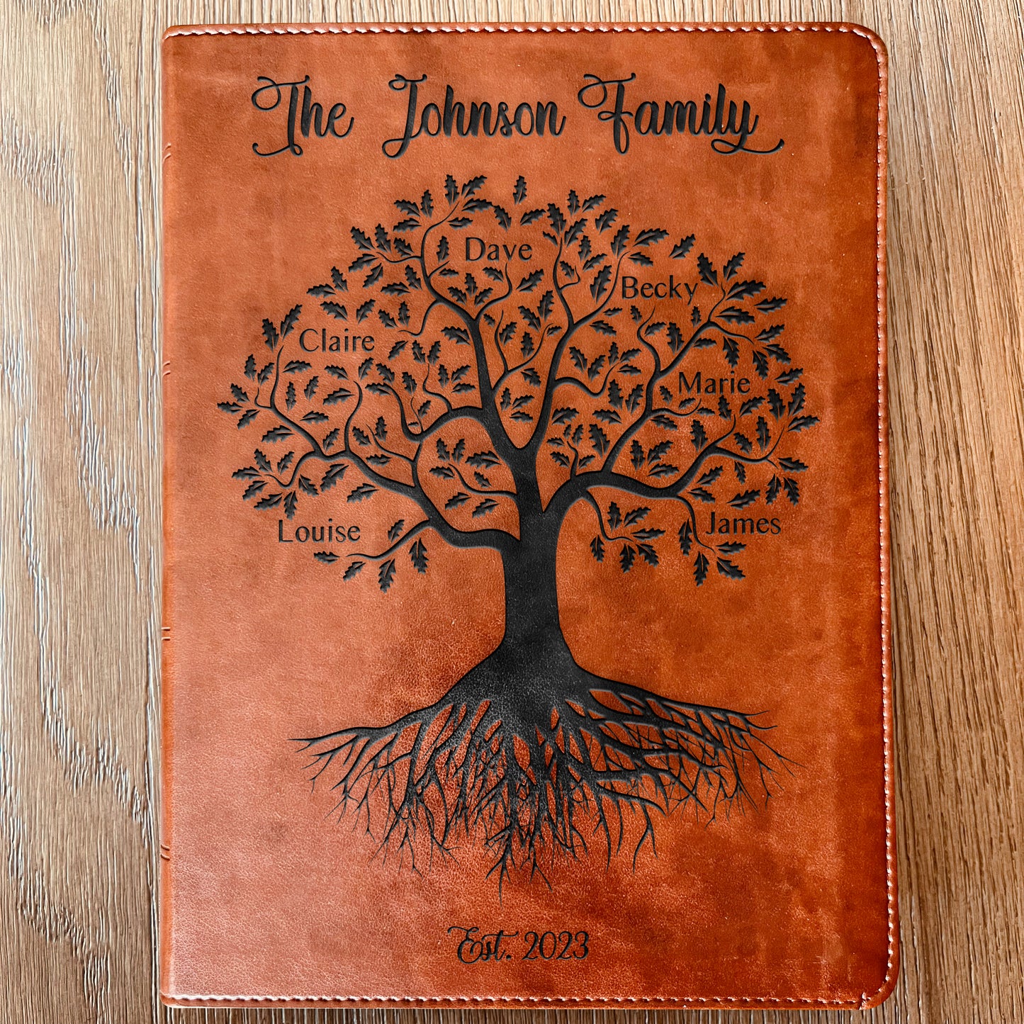 Personalized Family Bible | Custom ESV Family Bible | Engraved Family Bible Wedding Bible Christian Gifts Family Tree Bible for Wedding - Aylev