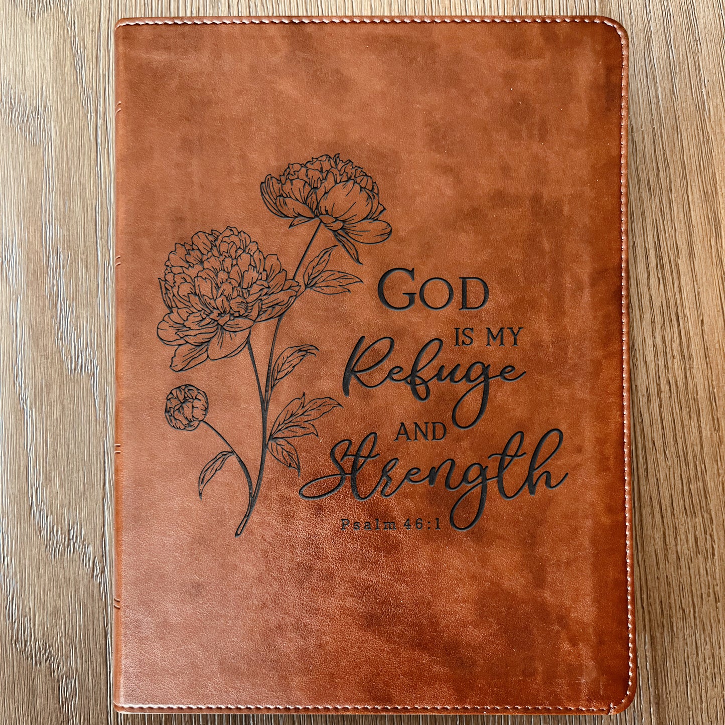 Personalized ESV Bible: Create Your Own Custom Engraved Design with a Designer, Wide-Margin Reference Red Letter English Standard Holy Bible - Aylev