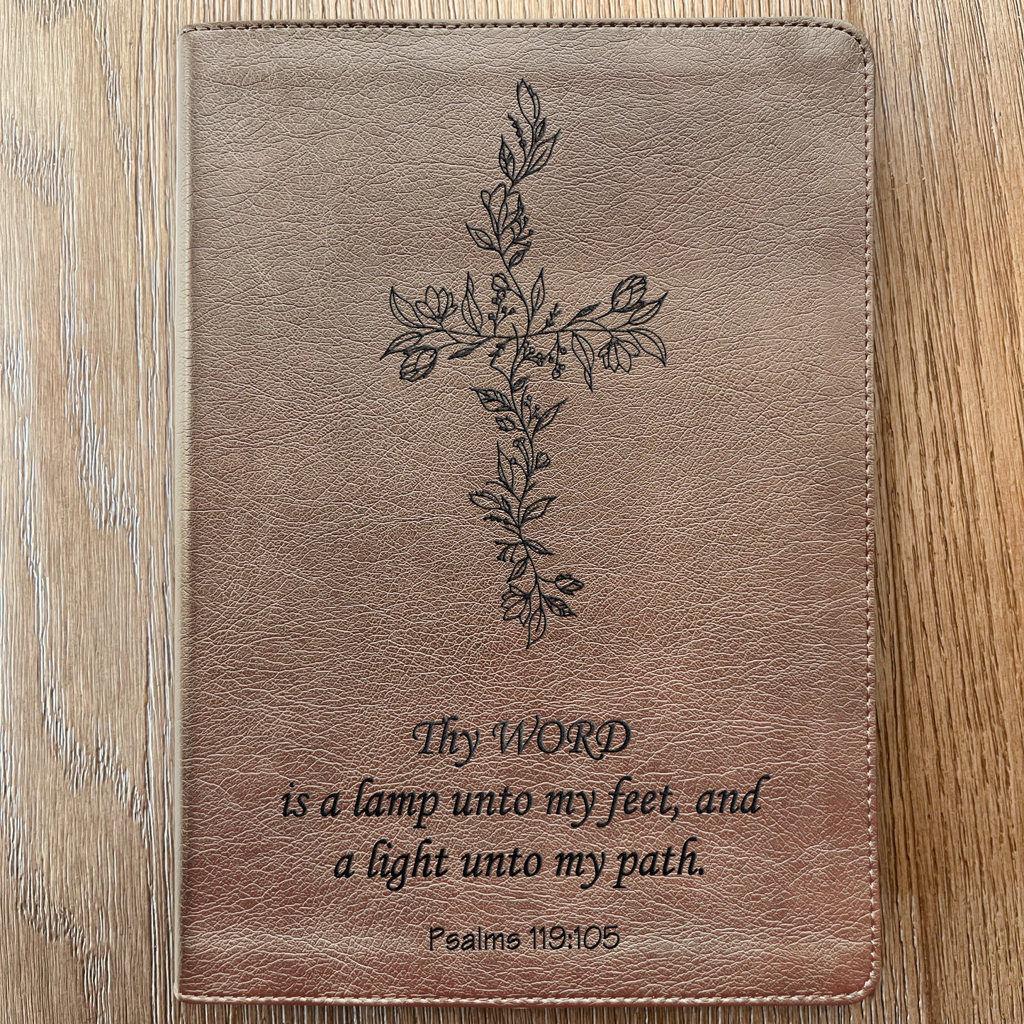 Personalized ESV Bible: Create Your Own Custom Engraved Design with a Designer, Large Print Journaling English Standard Holy Bible - Aylev