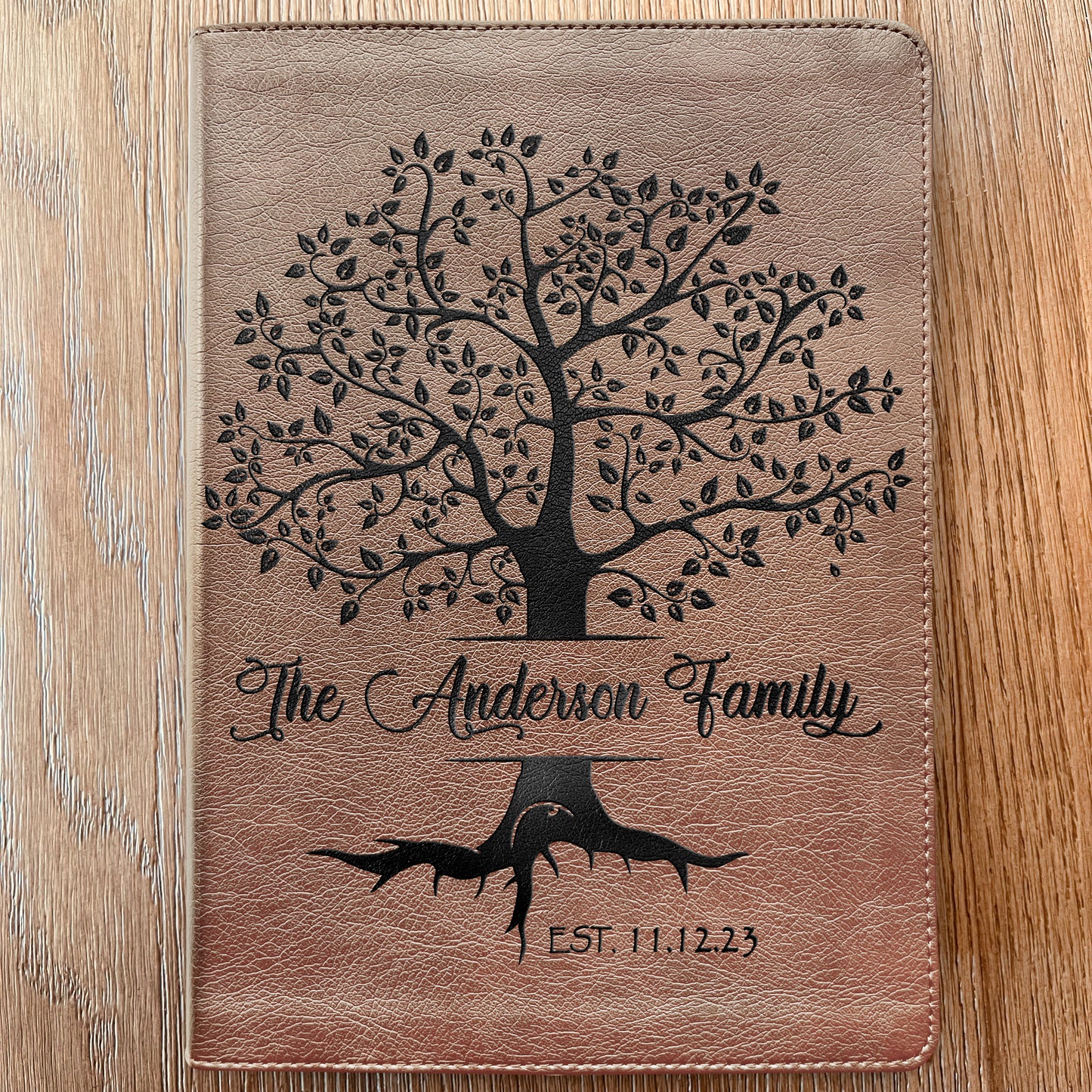 Personalized Family Bible, Custom ESV Single Column Journaling Family Bible, Engraved Bible, Wedding Gifts Christian Gifts Anniversary Gifts - Aylev