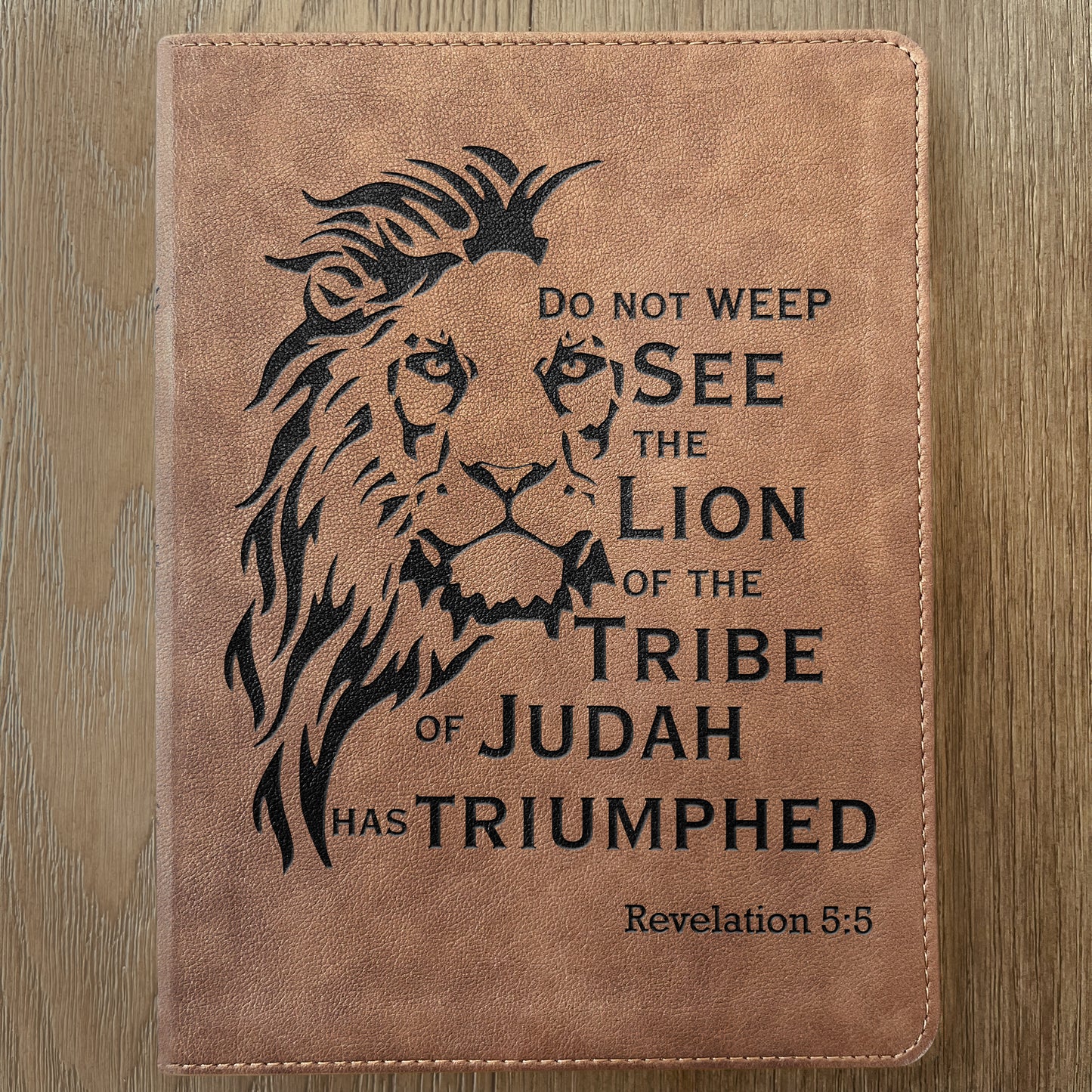 Personalized KJV Bible: Create Your Own Custom Engraved Design with a Designer, Large Print Red Letter Wide-Margin King James Holy Bible - Aylev