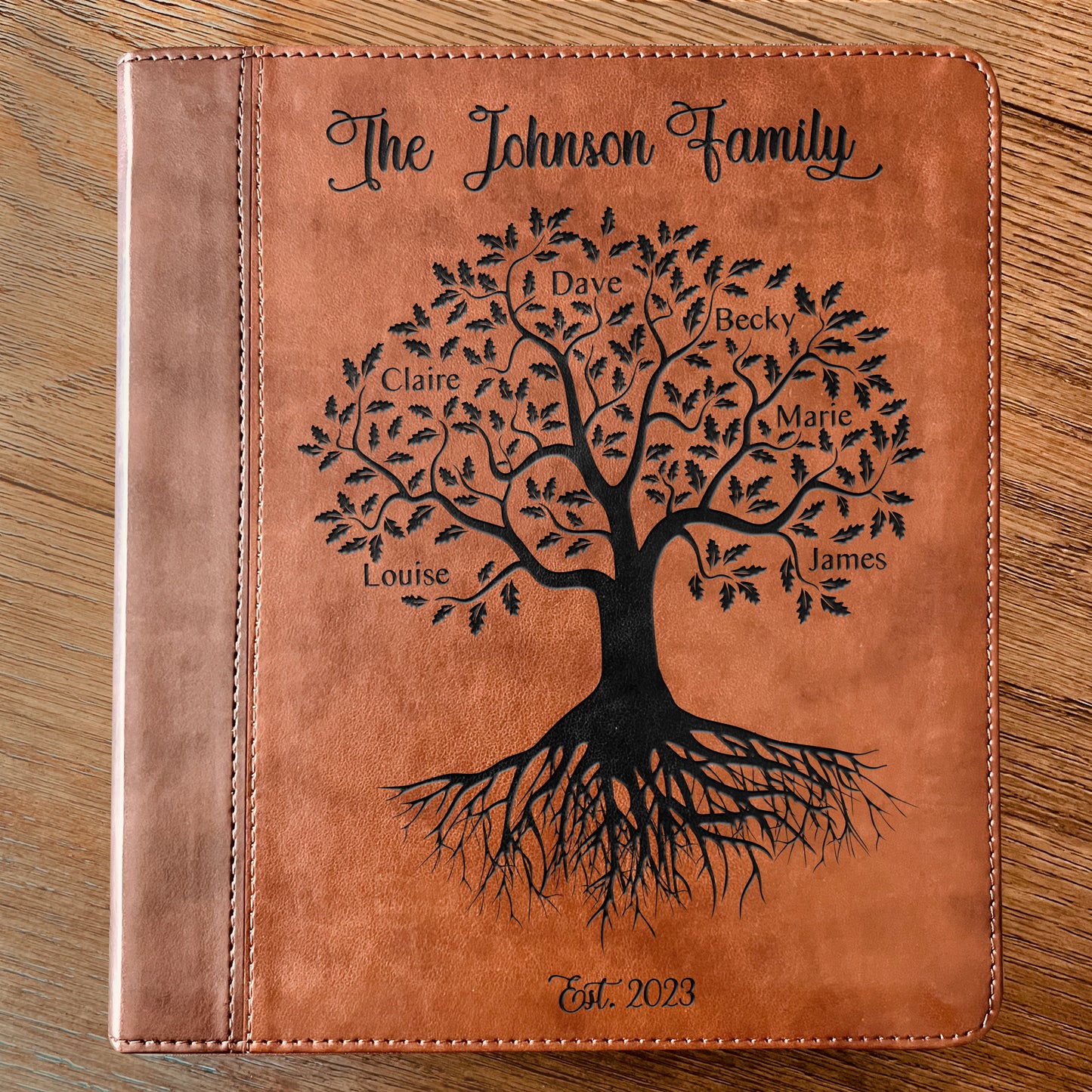 Personalized Family Bible | Custom ESV Family Tree Study Bible | Engraved Bible Wedding Bible Christian Gifts Family Bible for Wedding - Aylev