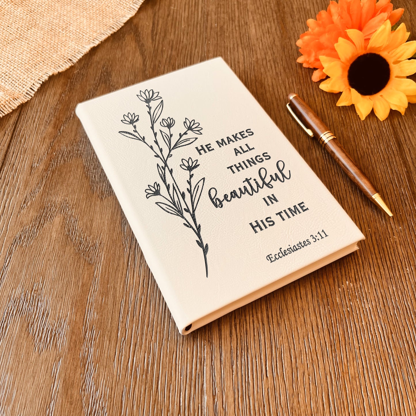 Custom Prayer Journal, Bible Study Journal, Daily Prayer Bible Journal, Prayer Journal for Women men, Bible Accessories Bible Study Supplies - Aylev