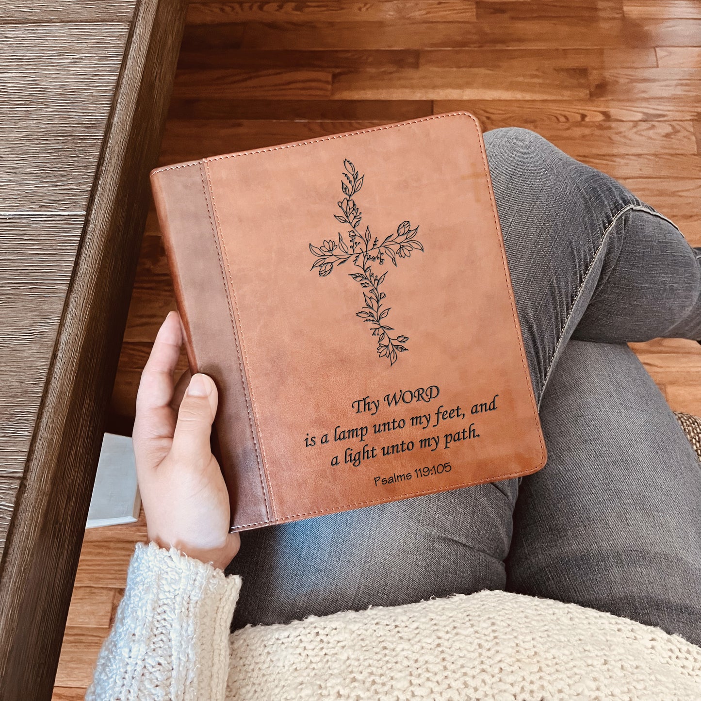 Personalized ESV Bible: Create Your Own Custom Engraved Design with a Designer, Double Column Journaling Study English Standard Holy Bible
