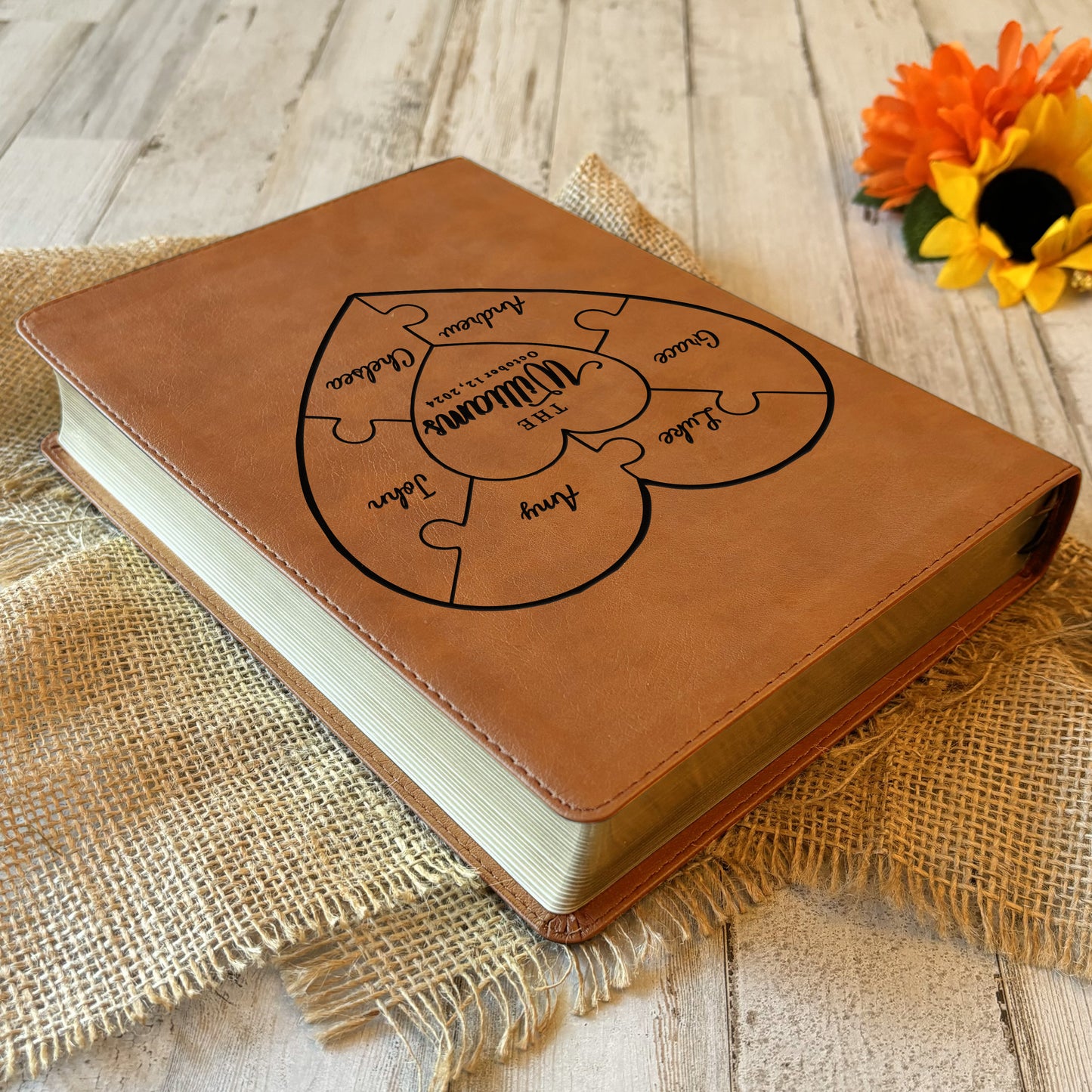 Personalized NASB 1995 Family Bible, NASB 1995 Reference Family Bible, Family Records Pages, Wedding Gifts, Anniversary Gift Christian Gifts