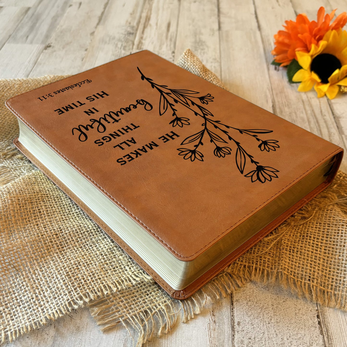 Personalized NASB 1995 Bible: Create Your Own Custom Engraved Design with a Designer, Large Print Reference New American Standard Holy Bible