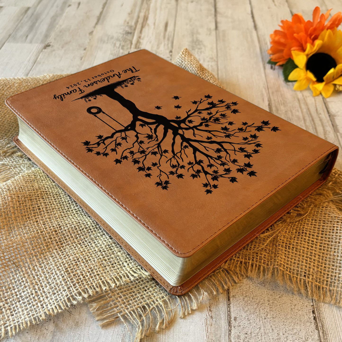 Personalized NASB 1995 Family Bible, NASB 1995 Reference Family Tree Bible, Family Records Pages, Wedding & Anniversary Gift Christian Gifts