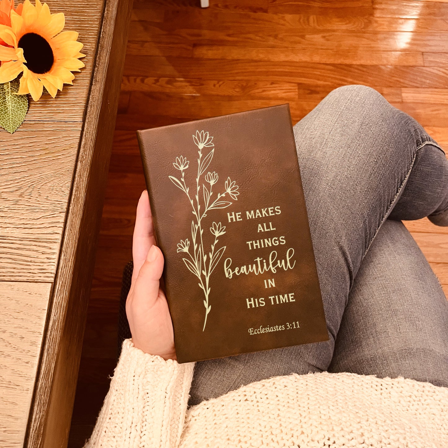 Custom Prayer Journal, Bible Study Journal, Daily Prayer Bible Journal, Prayer Journal for Women men, Bible Accessories Bible Study Supplies - Aylev