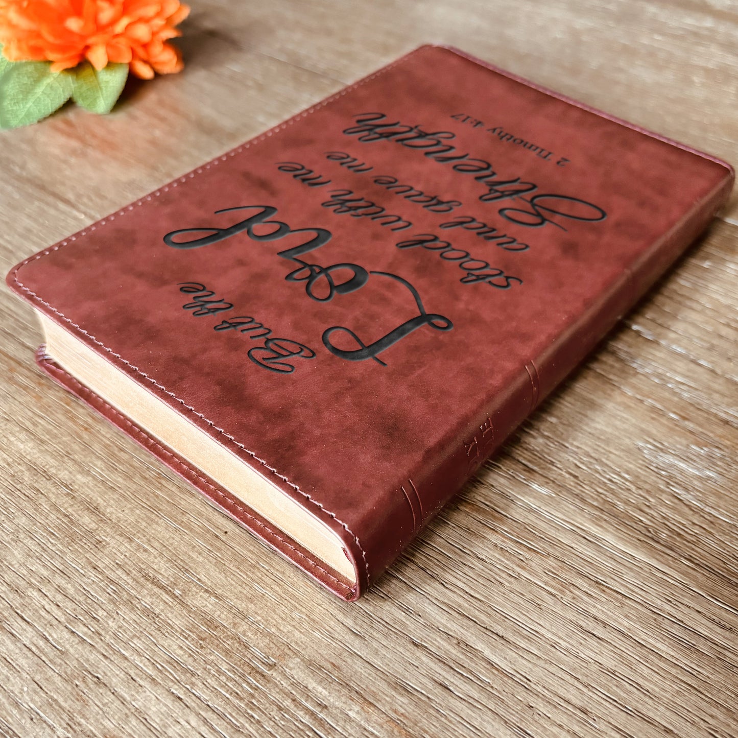 Custom ESV Bible | ESV Large Print Bible Thinline | Custom Engraved Bible English Standard Version | Christian Gifts Baptism Gifts - Aylev