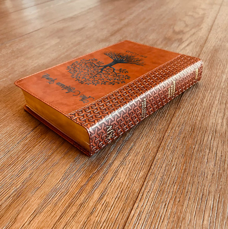 Personalized Family Bible | Custom KJV Family Tree Study Bible | Engraved Bible Wedding Bible Christian Gifts Family Bible for Wedding - Aylev