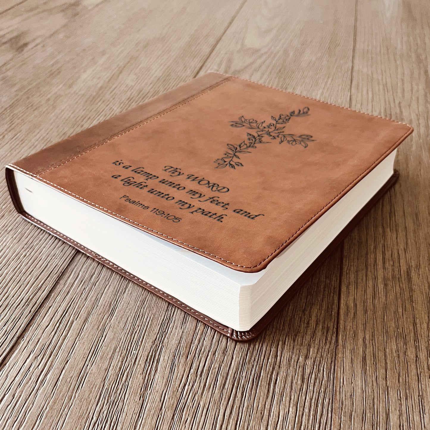 Personalized ESV Bible: Create Your Own Custom Engraved Design with a Designer, Double Column Journaling Study English Standard Holy Bible