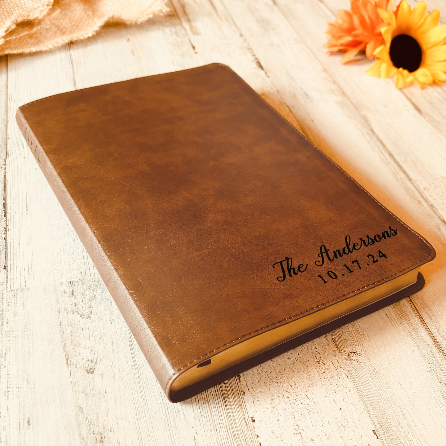 Personalized Family Bible, Custom NLT Reference Family Bible, Engraved Bible, Wedding Bible, Christian Gifts, Family Bible for Wedding
