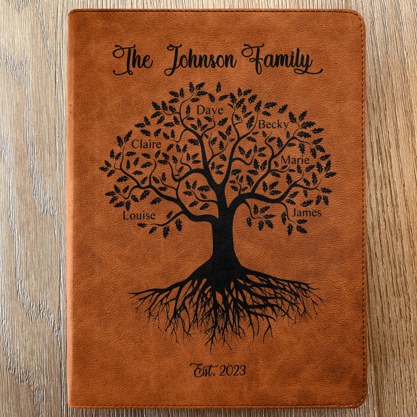 Personalized Family Bible, Custom CSB Family Tree Wide-Margin Bible, Engraved Bible, Wedding Bible, Christian Gifts Family Bible for Wedding