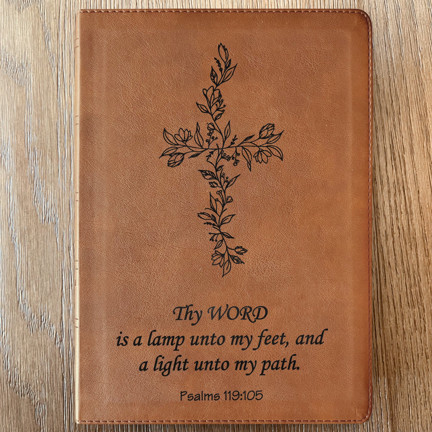 Personalized NASB 1995 Bible: Create Your Own Custom Engraved Design with a Designer, Large Print Reference New American Standard Holy Bible
