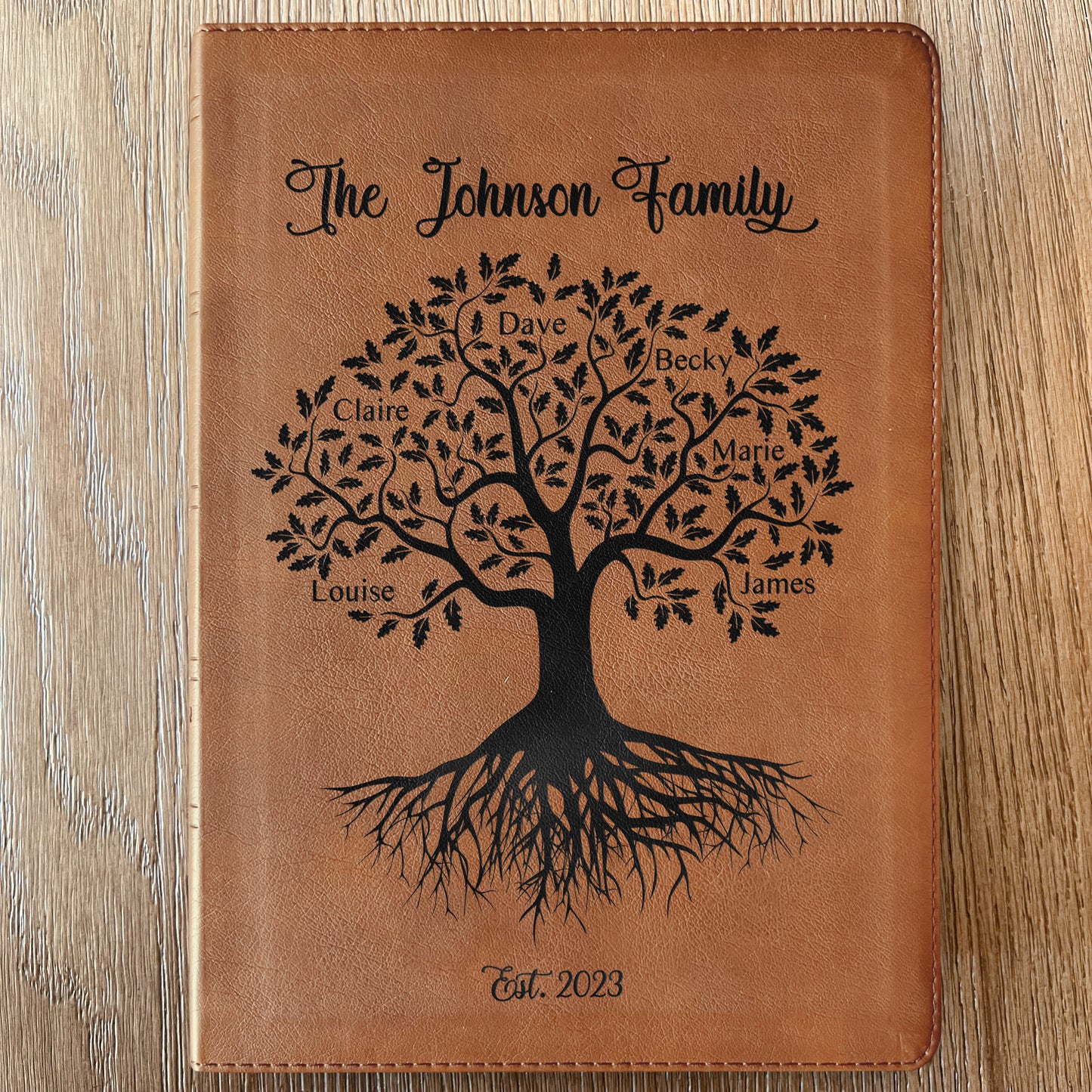 Personalized NASB 1995 Family Bible, NASB 1995 Reference Family Tree Bible, Family Records Pages, Wedding & Anniversary Gift Christian Gifts