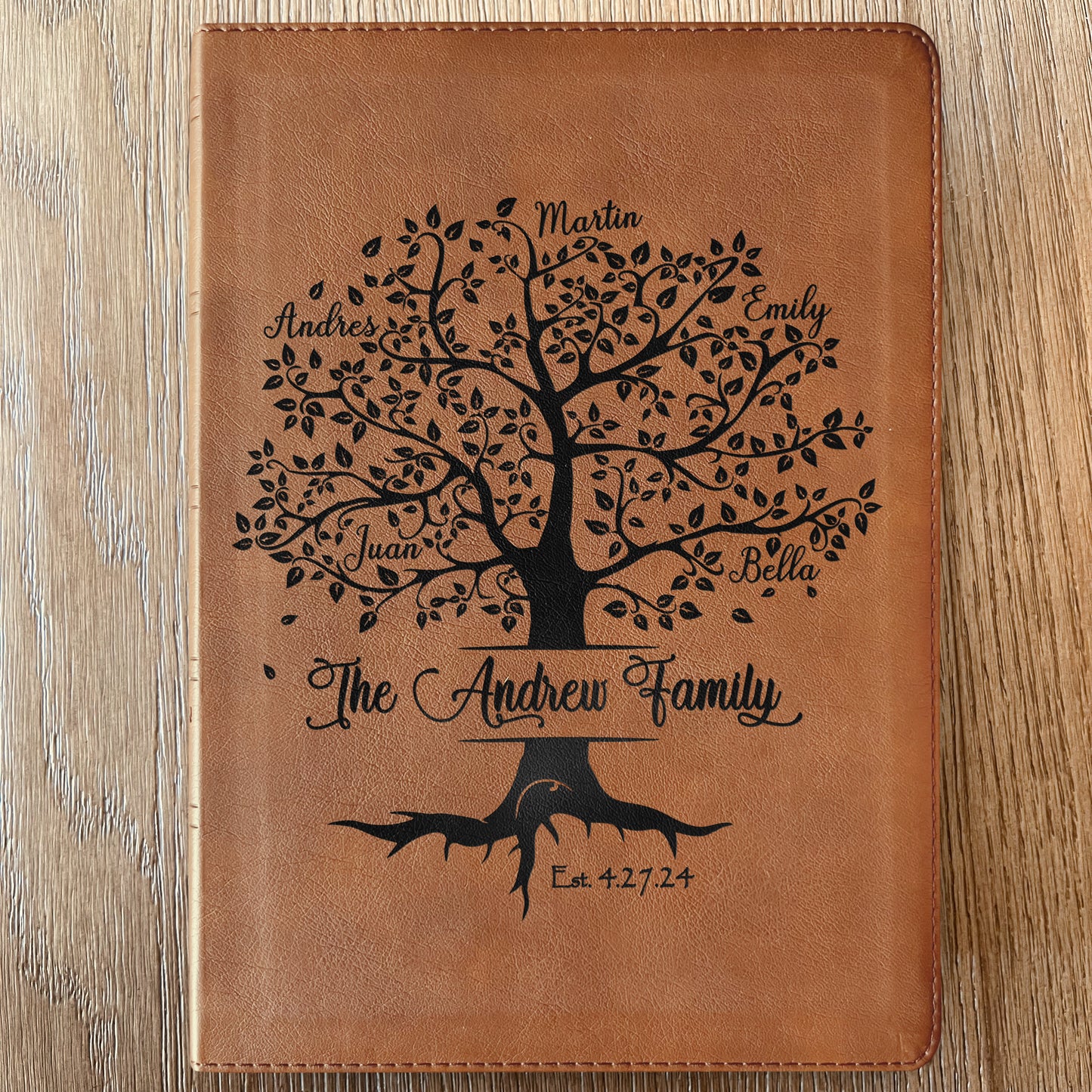 Personalized NASB 1995 Family Bible, NASB 1995 Reference Family Tree Bible, Family Records Pages, Wedding & Anniversary Gift Christian Gifts