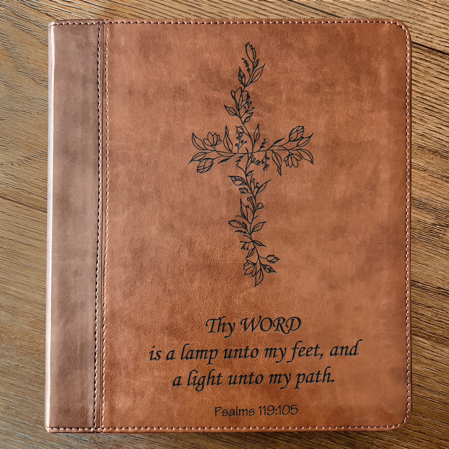 Personalized ESV Bible: Create Your Own Custom Engraved Design with a Designer, Double Column Journaling Study English Standard Holy Bible
