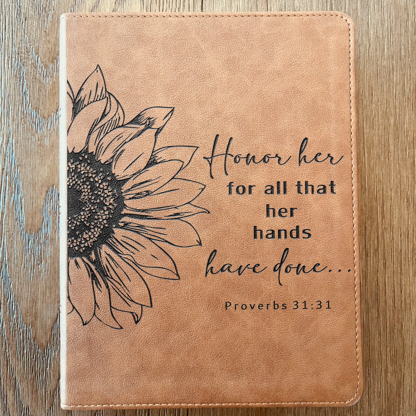 Custom KJV Bible | Wide-Margin Bible | Custom Bible Engraved King James Version | Christian Gifts Baptism Gifts KJV Bible Women Men - Aylev