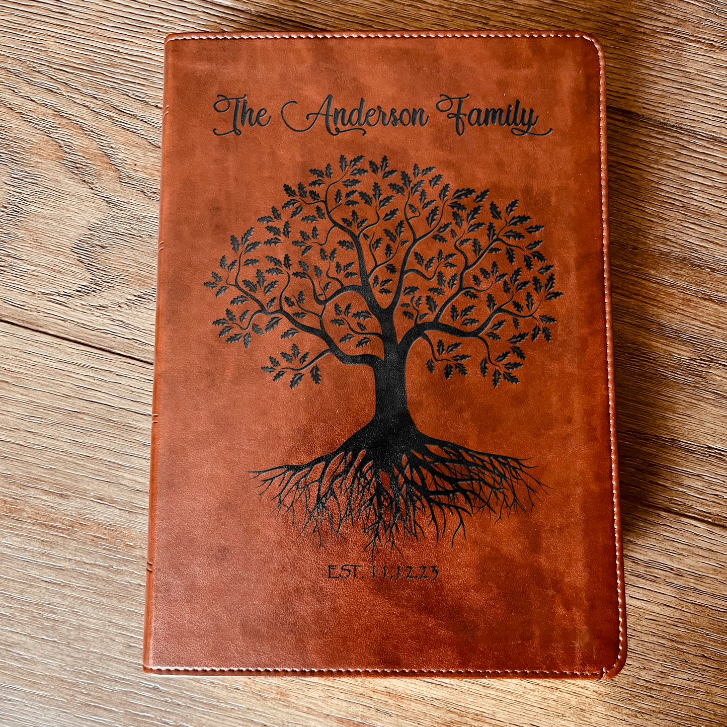 Personalized Family Bible | Custom ESV Family Bible | Engraved Family Bible Wedding Bible Christian Gifts Family Tree Bible for Wedding - Aylev