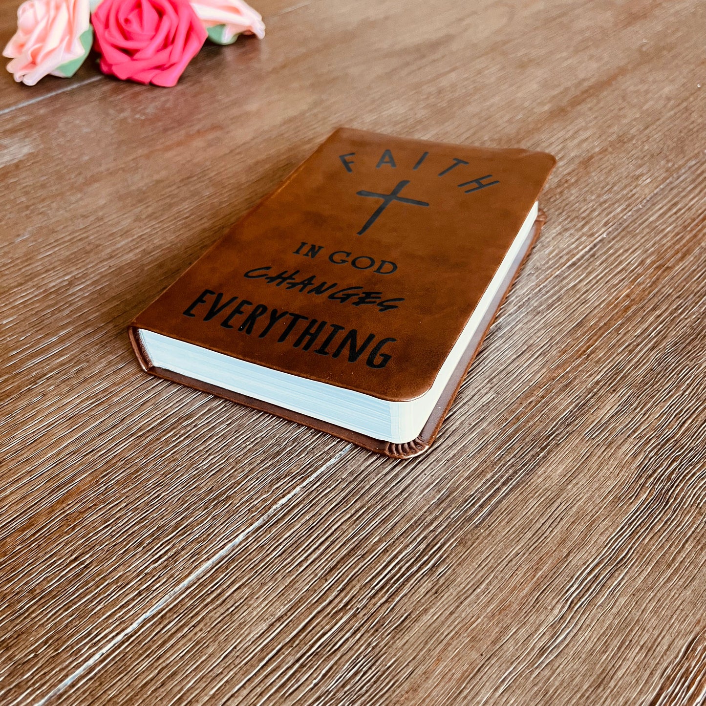 Custom ESV Bible | Compact Bible | Custom Bible Engraved English Standard Version | Christian Gifts Baptism Gifts Pocket Bible - Aylev