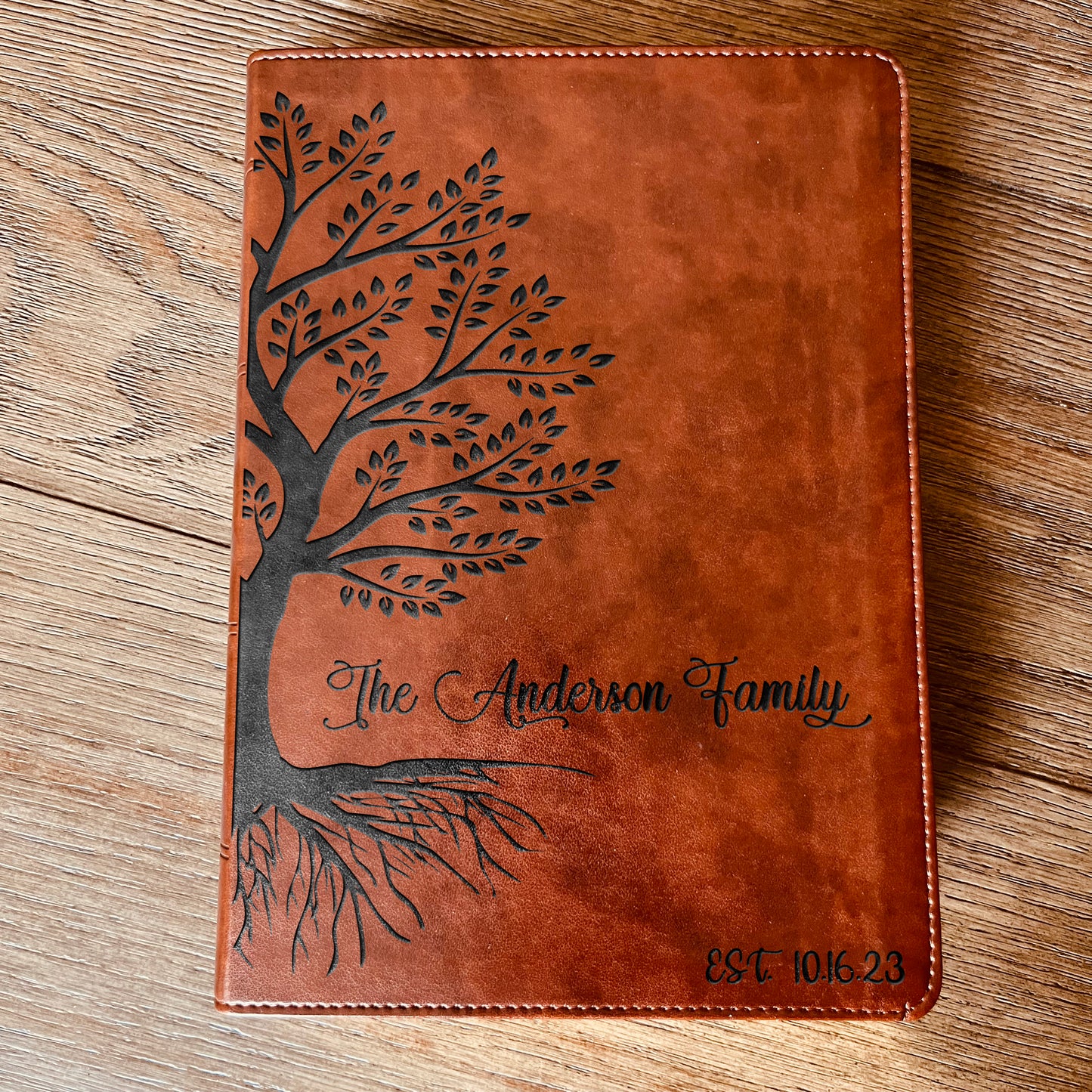 Personalized Family Bible | Custom ESV Family Bible | Engraved Family Bible Wedding Bible Christian Gifts Family Tree Bible for Wedding - Aylev